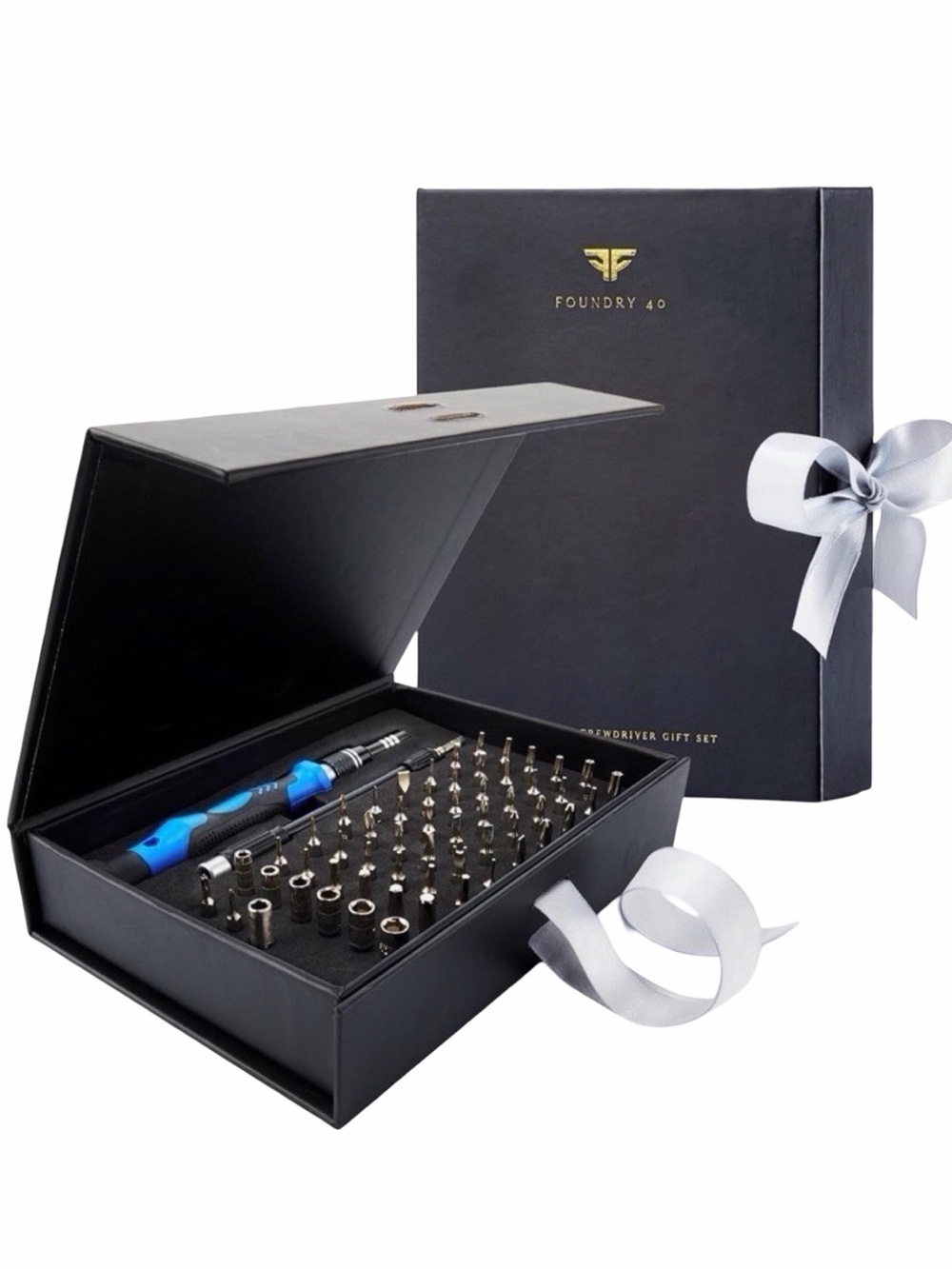 Foundry 40 Precision Screwdriver Multipurpose 60-Piece Set Gift Set
